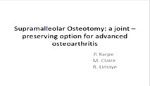 Supramalleolar Osteotomy