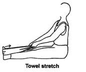 Towel stretch